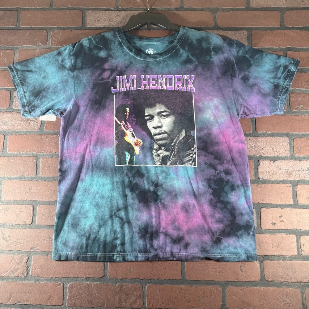 🎸 Jimi Hendrix Tie-Dye T-Shirt (Large)